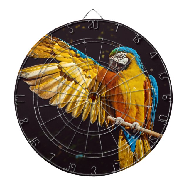 Tabla Dardos Parrot Out Stretch Wing (Frente)