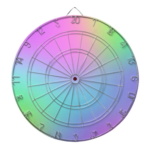 Tabla Dardos Pastel Rainbow Dartboard (Frente)