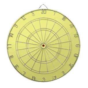 Tabla Dardos Pastel Yellow Dart Board