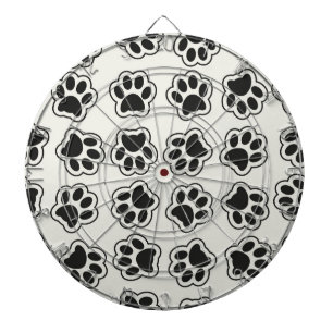 Tabla Dardos Patas Negras, Patas-Cachorros, Patas-Gatos, Contor