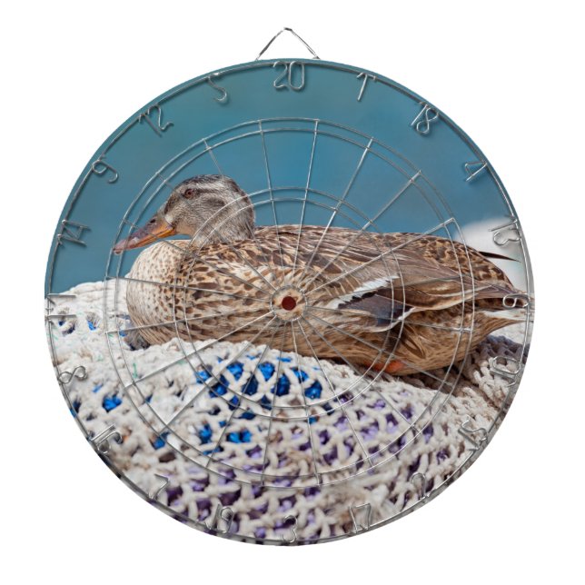 Tabla Dardos Pato Descansado (Frente)
