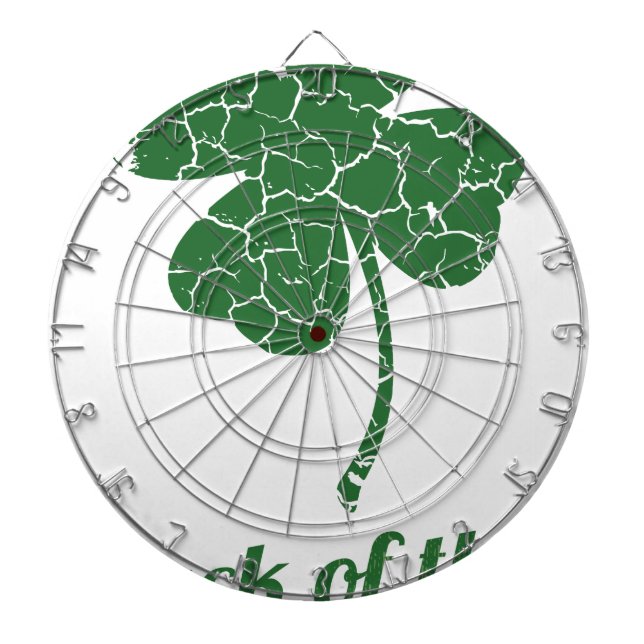 Tabla Dardos patrulhas angustiadas, trevo sortudo (Frente)