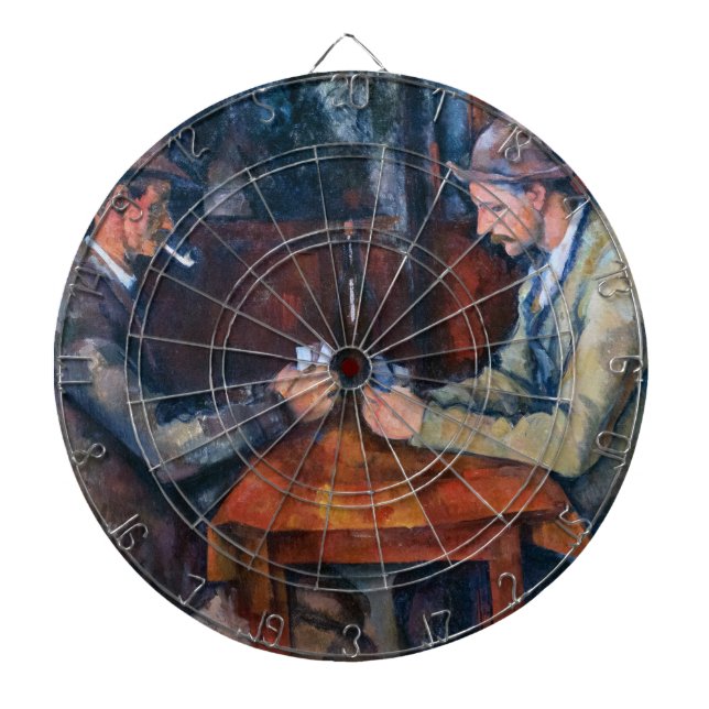 Tabla Dardos Paul Cezanne - Os Jogadores De Cartão (Frente)