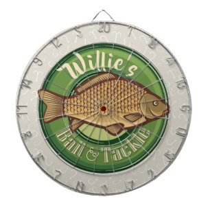 Tabla Dardos Peixe personalizado e Compre-se à pesca