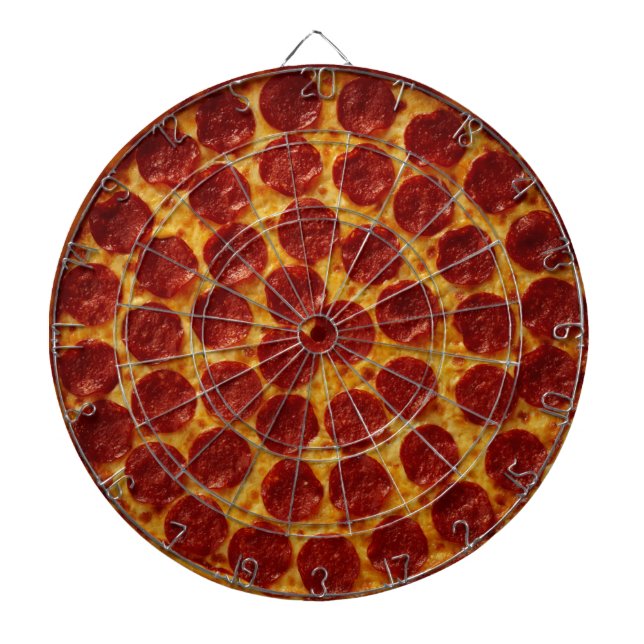 TABLA DARDOS PEPPERONI PIZZA PLUS 3 (Frente)