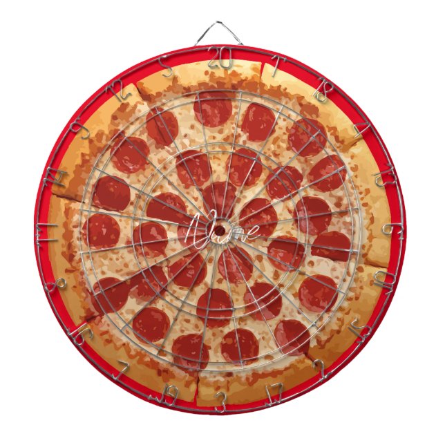 Tabla Dardos Pepperoni Pizza Thunder_Cove (Frente)