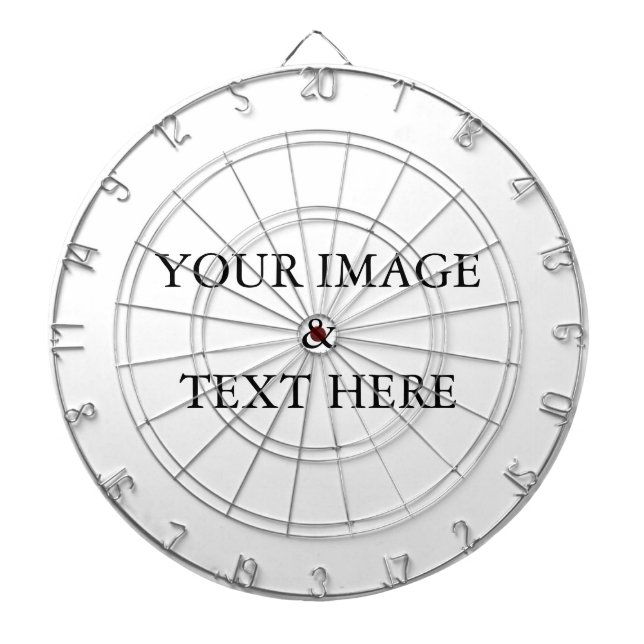 Tabla Dardos Personalizada Personalizada Sua Própria Foto (Frente)