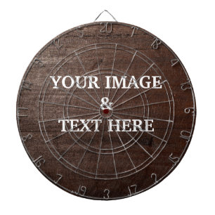 Tabla Dardos Personalizado com Sua Própria Foto & Texto