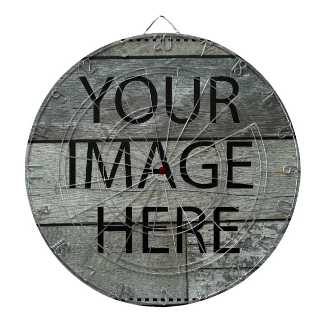 Tabla Dardos Personalizado com Sua Própria Foto & Texto (Frente)