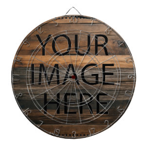 Tabla Dardos Personalizado com Sua Própria Foto & Texto