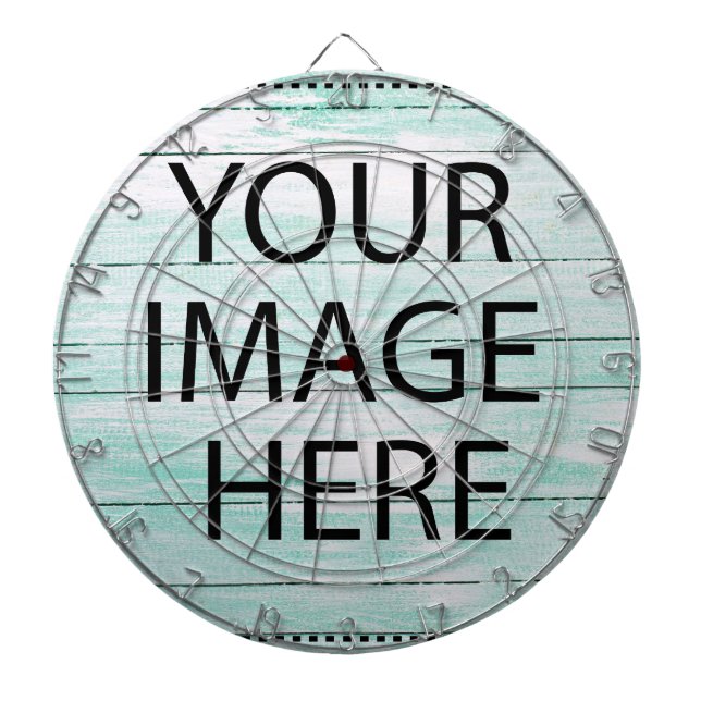 Tabla Dardos Personalizado com Sua Própria Foto & Texto (Frente)