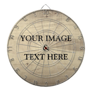 Tabla Dardos Personalizado com Sua Própria Foto & Texto