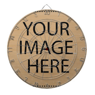 Tabla Dardos Personalizado com Sua Própria Foto & Texto