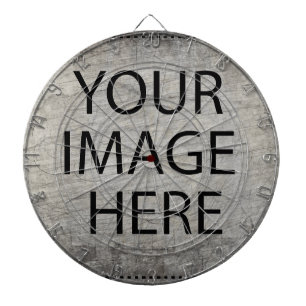 Tabla Dardos Personalizado com Sua Própria Foto & Texto