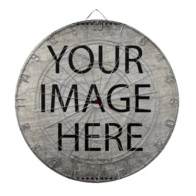 Tabla Dardos Personalizado com Sua Própria Foto & Texto (Frente)