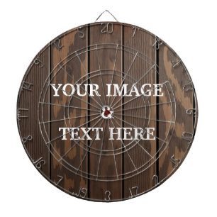 Tabla Dardos Personalizado com Sua Própria Foto & Texto
