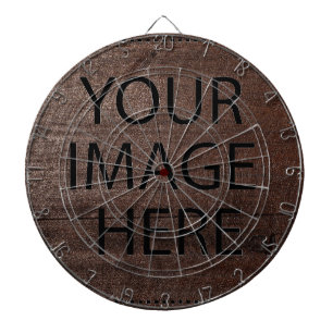 Tabla Dardos Personalizado com Sua Própria Foto & Texto