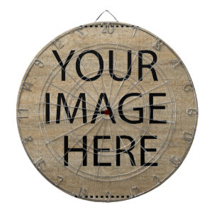 Tabla Dardos Personalizado com Sua Própria Foto & Texto