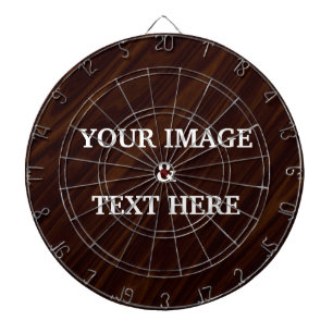 Tabla Dardos Personalizado com Sua Própria Foto & Texto