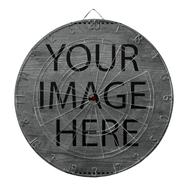 Tabla Dardos Personalizado com Sua Própria Foto & Texto (Frente)