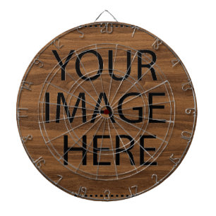 Tabla Dardos Personalizado com Sua Própria Foto & Texto