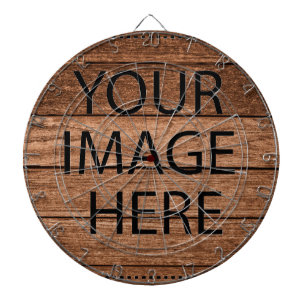 Tabla Dardos Personalizado Crie o Seu Próprio Foto & Texto