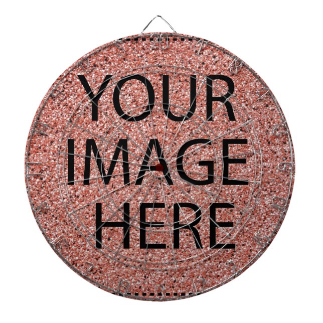 Tabla Dardos Personalizado Crie Seu Próprio Foto e Texto Dardo  (Frente)