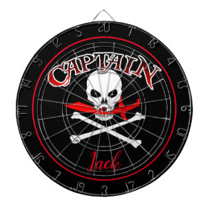 Tabla Dardos Personalizado Jolly Roger (Cutlass)