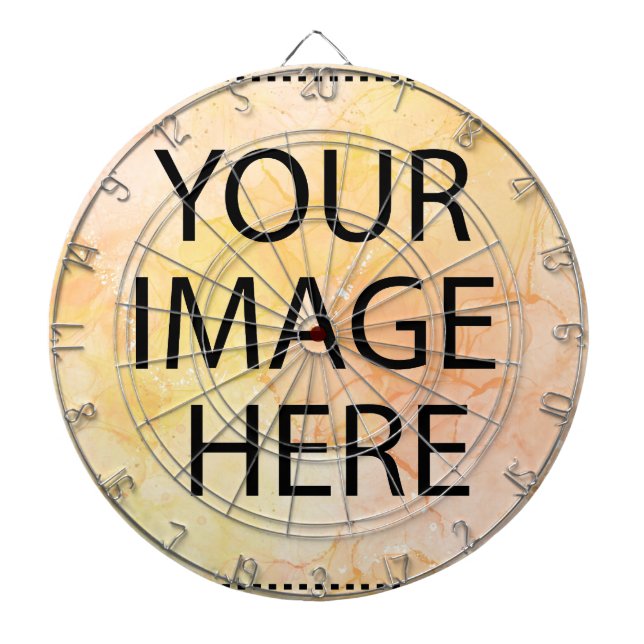 Tabla Dardos Personalizado Personalizado Sua Própria Fotografia (Frente)