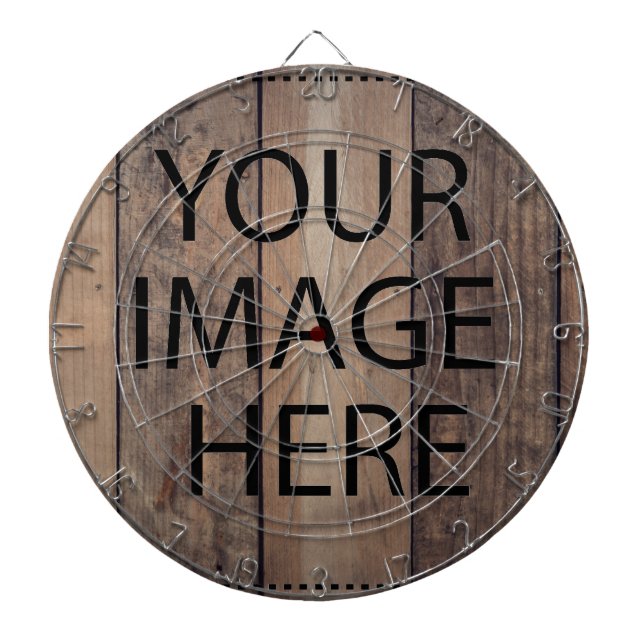 Tabla Dardos Personalizado Personalizado Sua Própria Fotografia (Frente)
