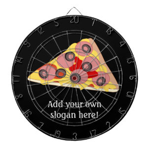 Tabla Dardos Personalize este gráfico da fatia da pizza