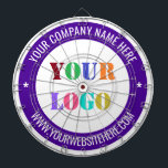 Tabla Dardos Personalize seu nome de logotipo Site Empresa Dart<br><div class="desc">Cores e fontes personalizadas - Design suas próprias pranchetas personalizadas com o logotipo e o nome da sua empresa no site ou Promocional de texto personalizado nos negócios ou moderno nas placas de dardo pessoal - Torne exclusivo seu próprio Design - Adicione seu logotipo - Imagem - Foto ou código...</div>