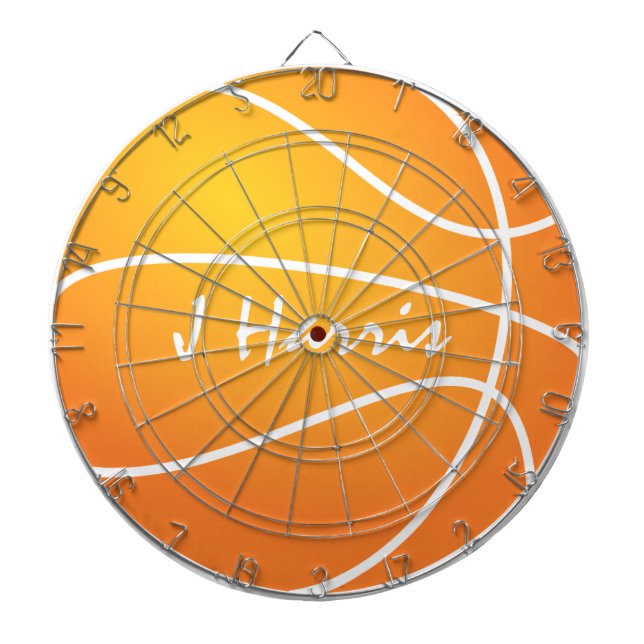 Tabla Dardos Personalize seu próprio basquete (Frente)