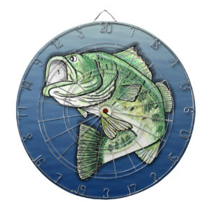 Tabla Dardos Pesca da perda Largemouth