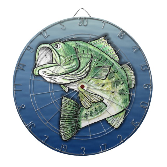 Tabla Dardos Pesca De Baixo-Algarismo (Frente)
