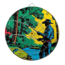 Pescador no Riverbank Dartboard
