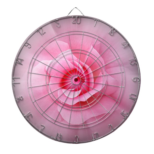 Tabla Dardos Pétalas rosa rosa cor-de-rosa (Frente)