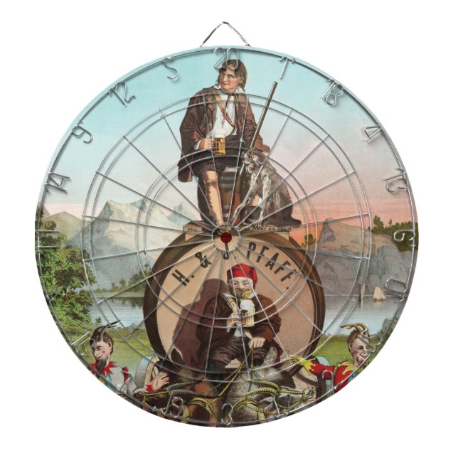 Tabla Dardos Pfaff Bock Beer Dartboard (Frente)