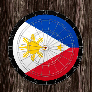 Tabla Dardos Philippine Flag Dartboard, Philippines /game board