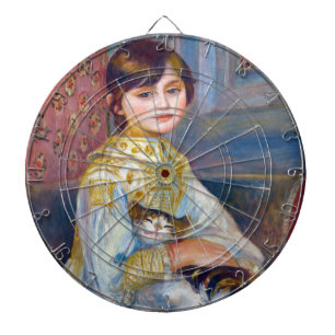 Tabla Dardos Pierre-Auguste Renoir - Criança com Gato