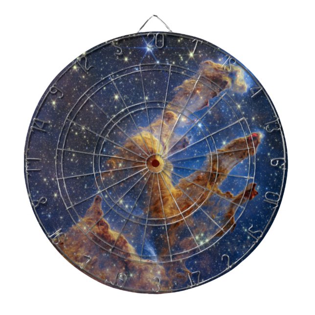 Tabla Dardos Pilares da Criação do Telescópio Web da Nebulosa d (Frente)