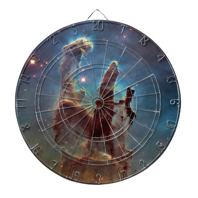 Tabla Dardos Pilares da Criação, Espaço de Hubble da Nebulosa d (Frente)