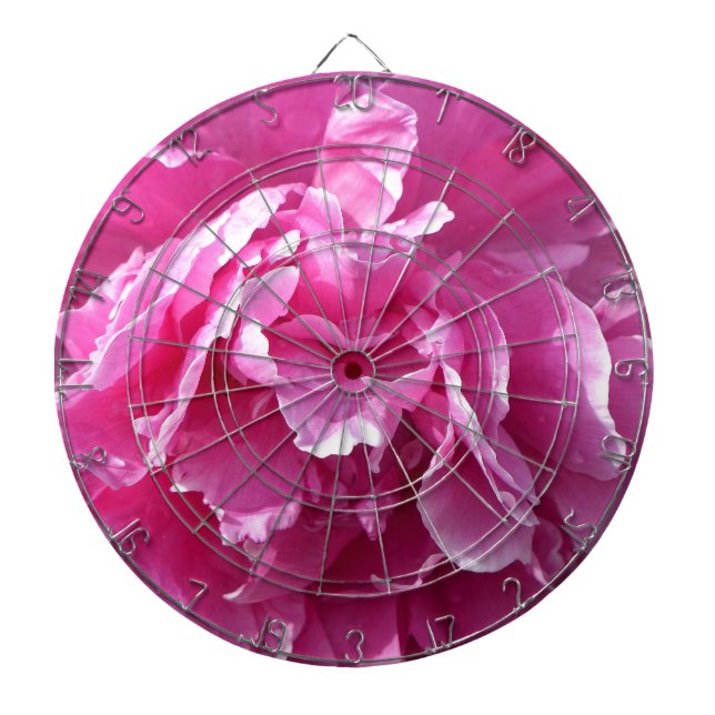 Tabla Dardos Pink Peony (Frente)