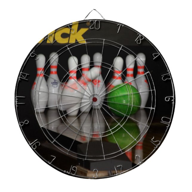 Tabla Dardos Pino de boliche (Frente)