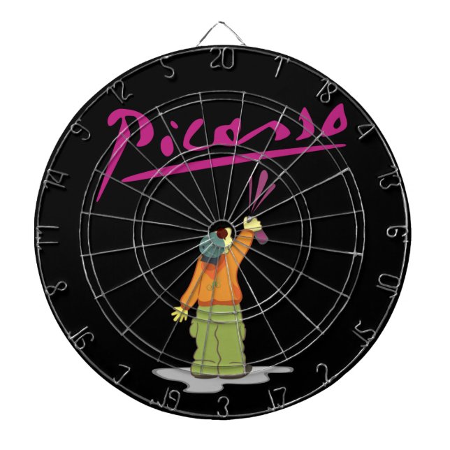 Tabla Dardos Pinta de pulverização (Frente)