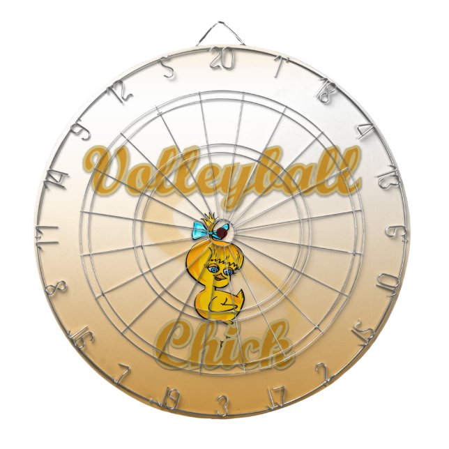 Tabla Dardos Pintinho de vôlei (Frente)