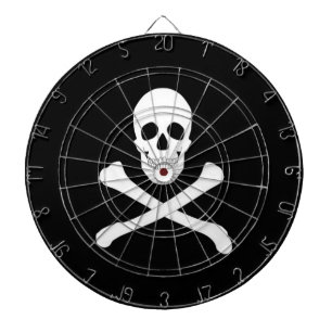 Tabla Dardos Pirata (Jolly Roger) (Caveira e Crossbones)
