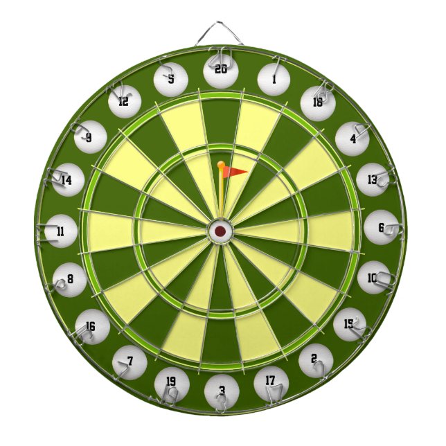 Tabla Dardos Pista de Golfe 20 Buracos 2.0 (Frente)