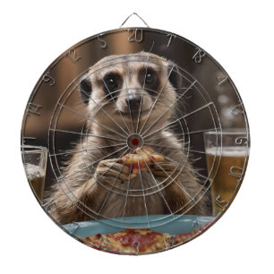 Tabla Dardos "Pizza e Portas: Quebra perfeita de lanche de um M