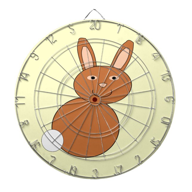 Tabla Dardos Placa Bunny Dart do felz pascoa (Frente)